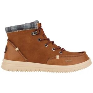 HEY DUDE Bradley Classic Men's Size 9 Casual Boots Cognac Brown 42067-21N NEW